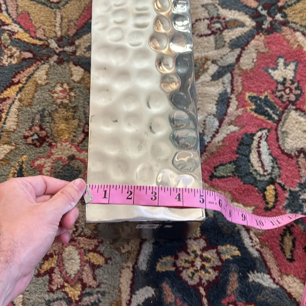 Z Gallerie silver vase 42”